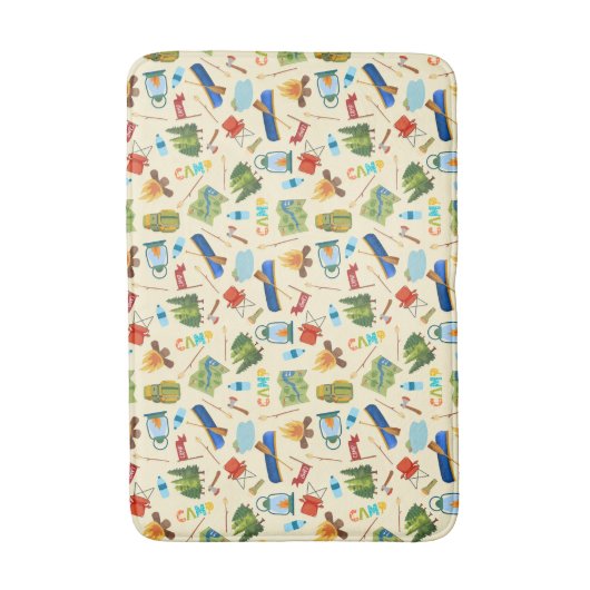 Camping Life Badematte (Vorderseite Vertikal)