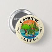 Camping Life Button (Vorne & Hinten)