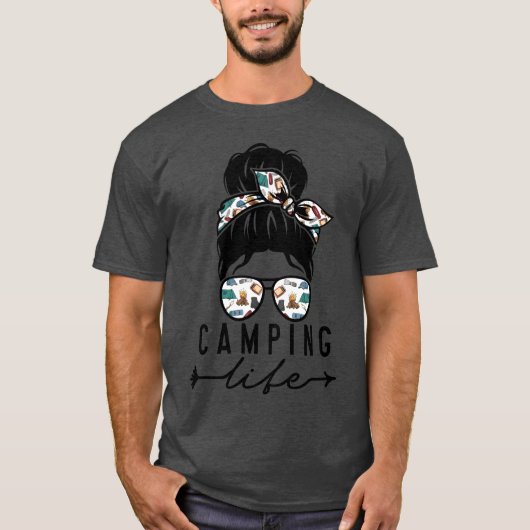 Camping Life camping boy T-Shirt (Vorderseite)