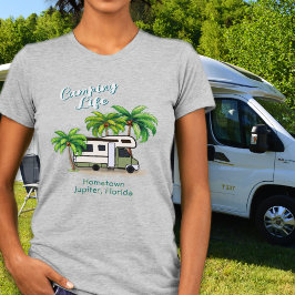 Camping Life Class C Motorhome Camper T - Shirt