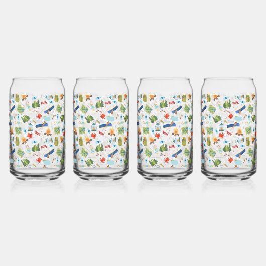 Camping Life Dosenglas (Vorderseite)