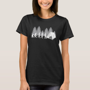 Camping Life Evolution Funny Family Vacacation Roa T-Shirt