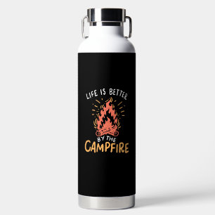 Camping - Life is Better by the Campfire Trinkflasche