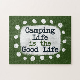 Camping Life ist das gute Leben Jigsaw Puzzle