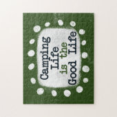 Camping Life ist das gute Leben Jigsaw Puzzle (Vertikal)