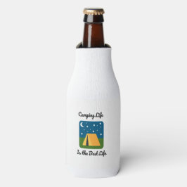 Camping Life ist die beste Lebensflasche Cooler Flaschenkühler