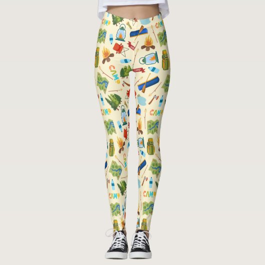 Camping Life Leggings (Vorderseite)