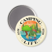 Camping Life Magnet (Vorderseite/Rückseite)