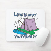 Camping Life Mousepad (Mit Mouse)