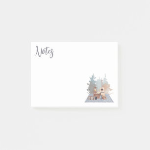 Camping Life Outdoor Adventure Post-it Klebezettel