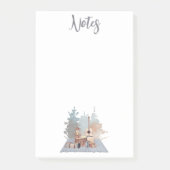 Camping Life Outdoor Adventure Post-it Klebezettel (Vorderseite)