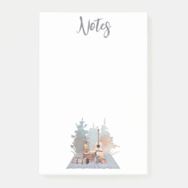 Camping Life Outdoor Adventure Post-it Klebezettel