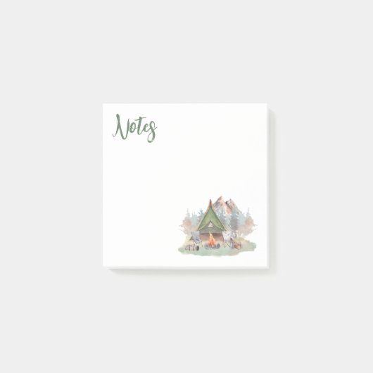 Camping Life Post-it Klebezettel (Vorderseite)