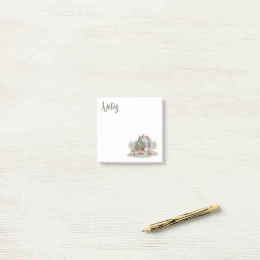 Camping Life Post-it Klebezettel (Auf Schreibtisch)