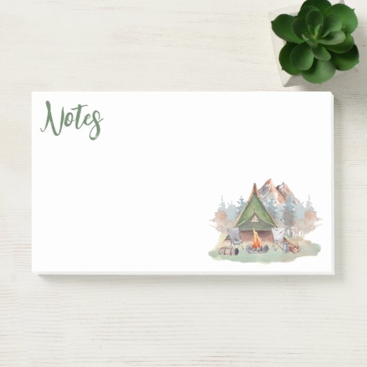 Camping Life Post-it Klebezettel (Büro)