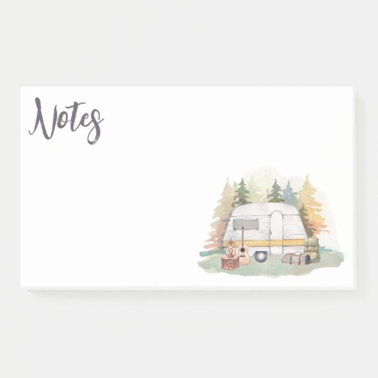 Camping Life Post-it Klebezettel (Vorderseite)