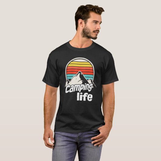CAMPING LIFE T-Shirt (Vorne ganz)