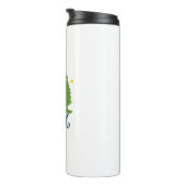 Camping Life Typografie Thermosbecher (Nach rechts gedreht)