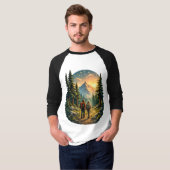 Camping-Lifestyle Feels Right – Ballpark Trail Tee (Vorne ganz)