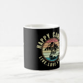 Camping - Live. Liebe. Lager im Freien Kaffeetasse (VorderseiteRechts)