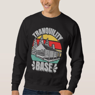 Camping Login Kabine Tranquility Base Camper Urlau Sweatshirt
