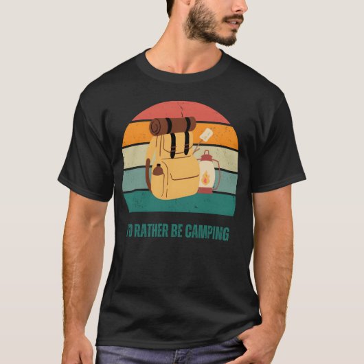 Camping Lover Camping Life funny T-Shirt (Vorderseite)