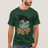 Camping Lover Outdoor Adventure Campfire Aesthetic T-Shirt (Vorderseite)
