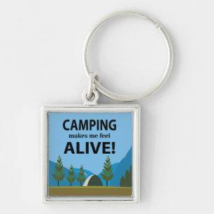 Camping Macht Mich Lebendig Camping Schlüsselanhänger