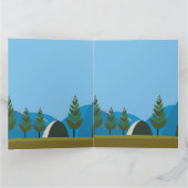 Camping macht mich zu einem lebendigen Camping Karte (Innenseite)