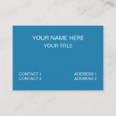 Camping macht mich zu einem lebendigen Camping Visitenkarte (Rückseite)