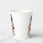 Camping macht Spaß mit GeisterHalloween Pappbecher (Links)