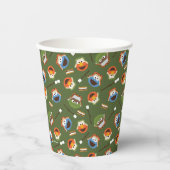 Camping macht uns Spaß mit freundschaftlichen Must Pappbecher (Vorderseite)