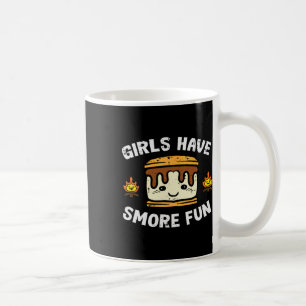 Camping Mädchen haben mehr Spaß Camper Mädchen Kin Kaffeetasse