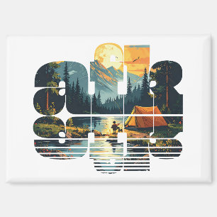 Camping Magnet