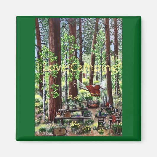 Camping Magnet (Vorne)