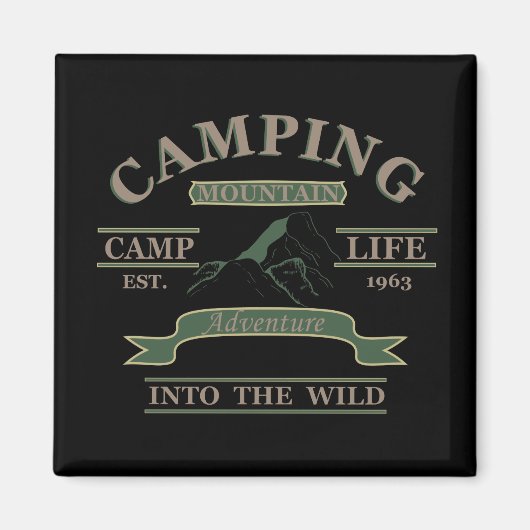 Camping Magnet (Vorne)