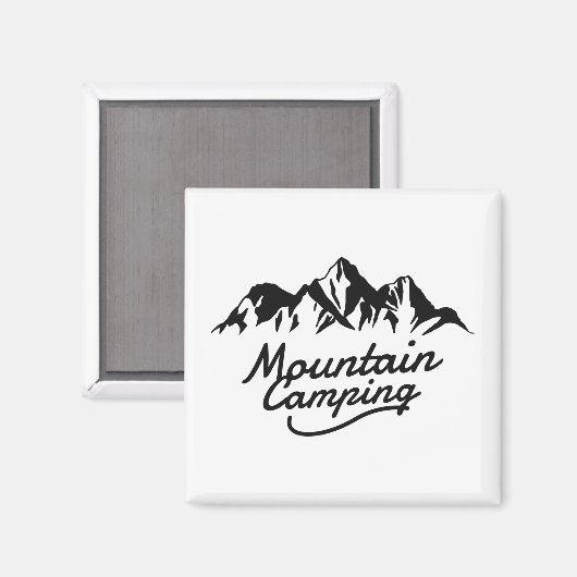 Camping Magnet (Vorderseite/Rückseite)