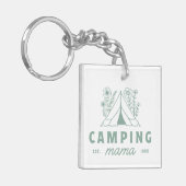 Camping Mama Mutter Sommercamp Mutter Ästhetik Schlüsselanhänger (Vorderseite links)