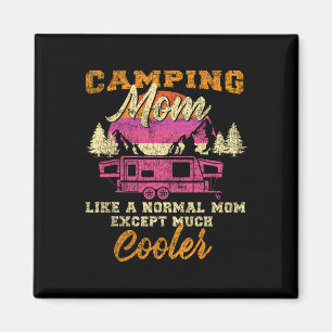 Camping-Mama Pop-Up-Camper Rv-Anhänger Retro Vinta Magnet
