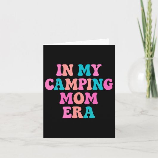 Camping Mama Zubehör - Rv Camper Muttertag G Karte (Vorderseite)