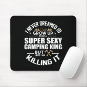 Camping Männer Camper Wohnmobil Camping Urlaub Cam Mousepad (Mit Mouse)