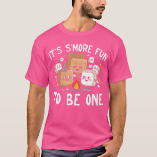 Camping Marshmallow zum Geburtstag Es macht Spaß T-Shirt