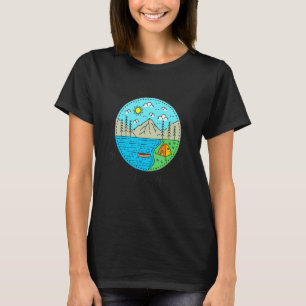 Camping mein glücklicher Ort Grenada L T-Shirt