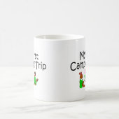 Camping meine erste Campings-Reise Kaffeetasse (Mittel)