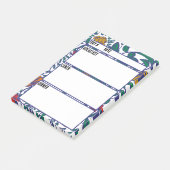 Camping-Menü-Essensplanungstool Post-it Klebezettel (angewinkelt)