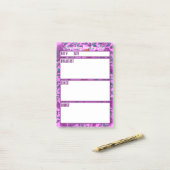 Camping-Menü-Essensplanungstool Post-it Klebezettel (Auf Schreibtisch)