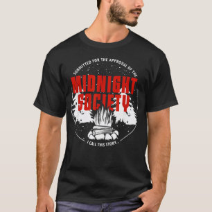 Camping Midnight Society Team Lustiges Wandern T-Shirt