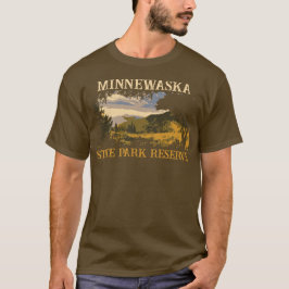 Camping Minnewaska Staat Park Familienparkplatz T-Shirt