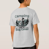 Camping mit dem T - Shirt meines Hundes (Rückseite)
