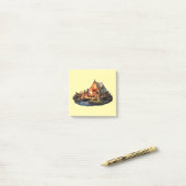 Camping mit Geliebten Post-it Klebezettel (Auf Schreibtisch)